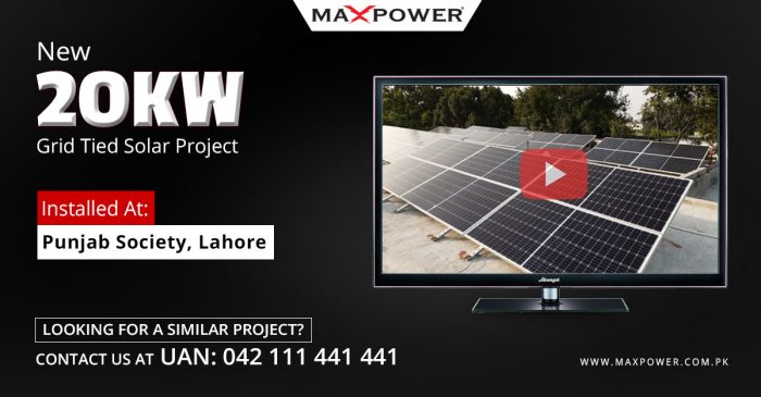Punjab-Society-Lahore-20kW-Grid-Tied-System