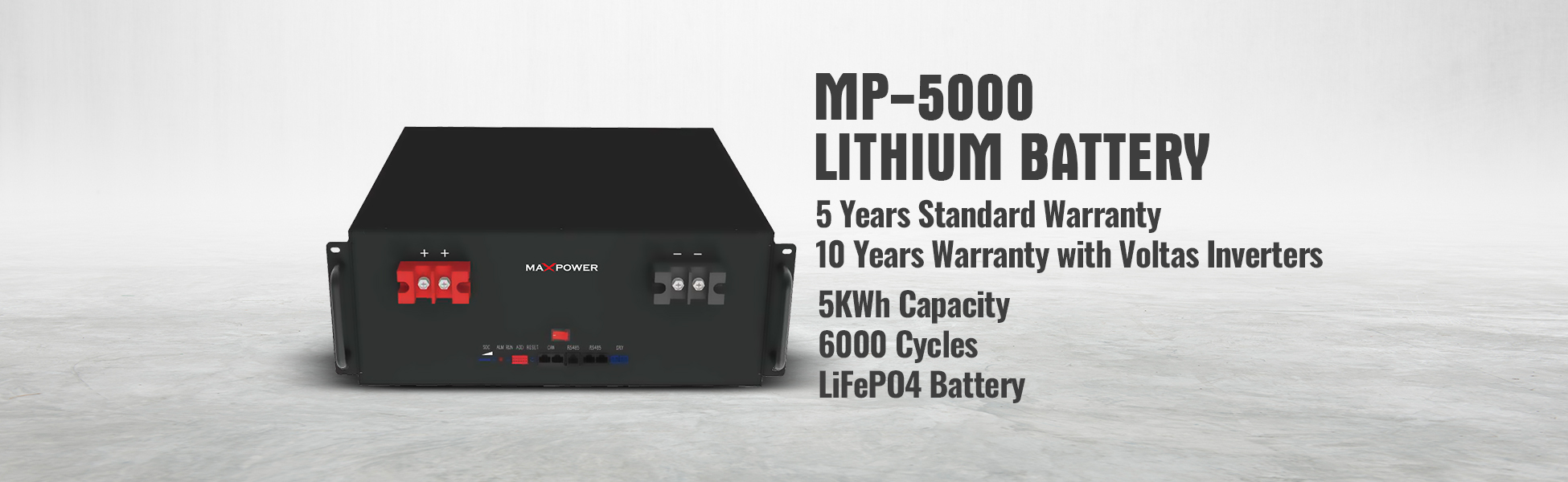 MP-5000 Lithium Battery